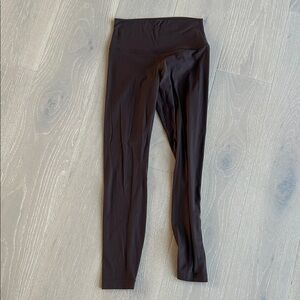 Lululemon align high waist brown ribbed leggings